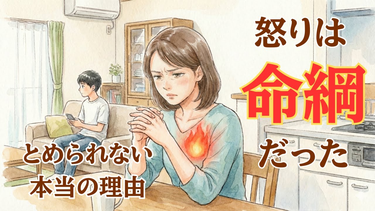 【怒鳴ってしまう】止められないのは「命綱」だから｜怒りの正体（改訂版）