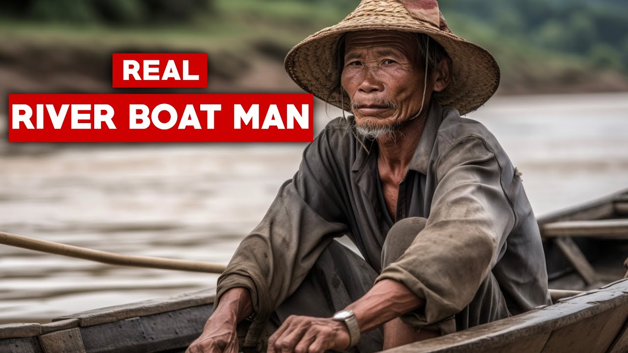 Day in the life of a Mekong River Boat Man! (CRAZY ADVENTURE!)