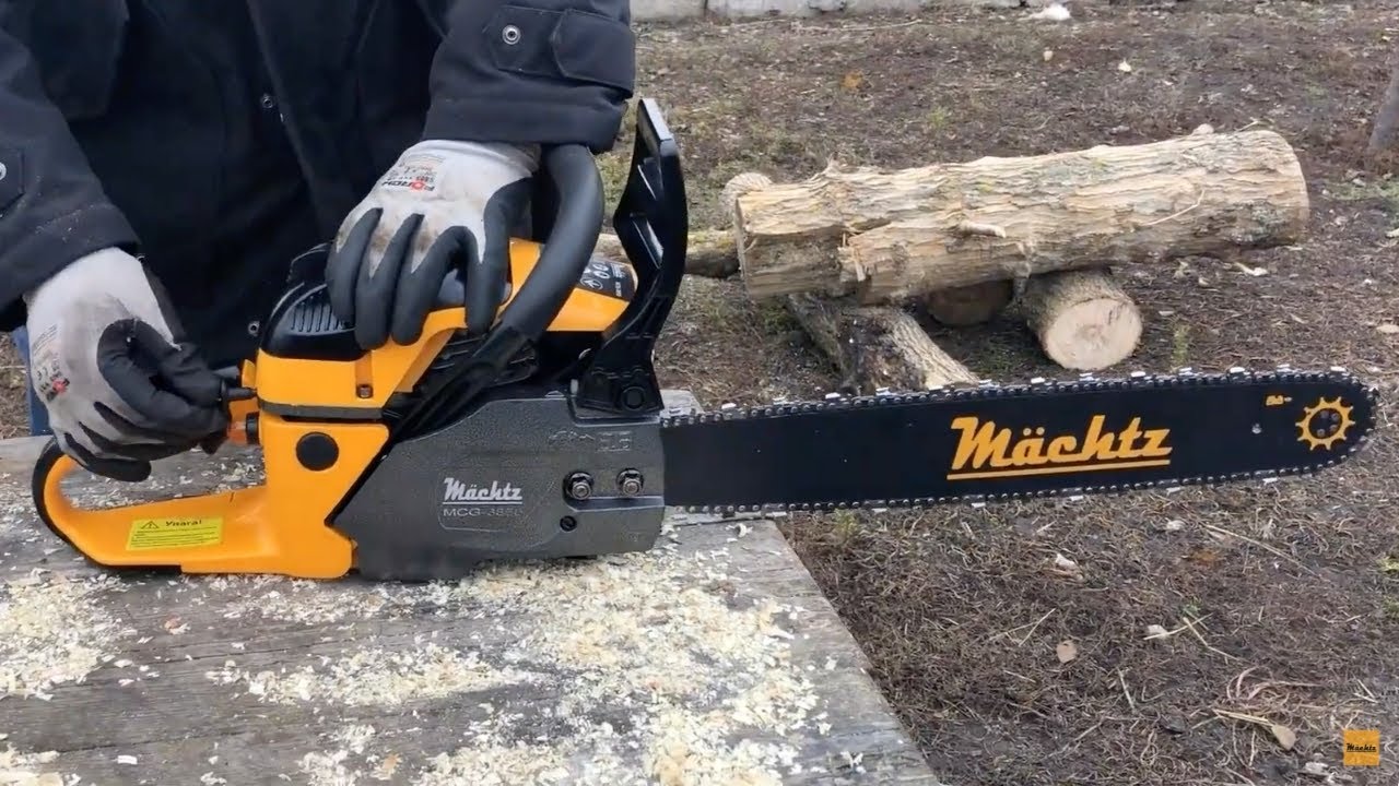 Бензопила Mächtz MCG-3850. Відгук покупця