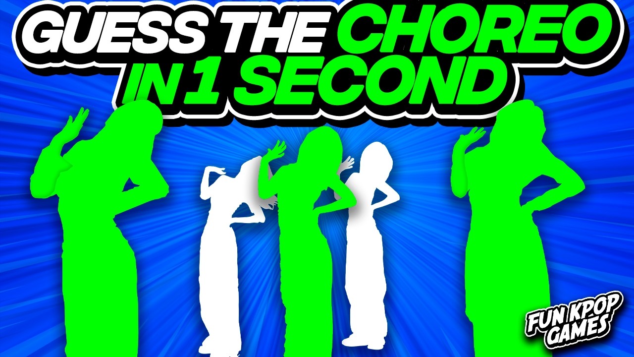 ⭐️GUESS THE KPOP SONG BY CHOREOGRAPHY IN 1 SECOND | KPOP QUIZ - FUN KPOP GAMES 2025
