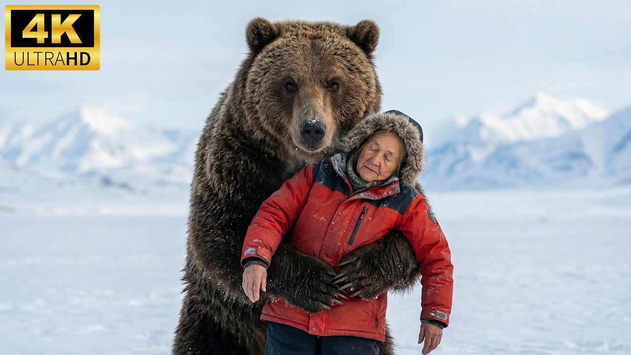 This Bear Found an Unconscious Woman in the Snow… What It Did Next Shocked Everyone
