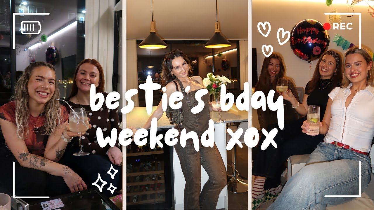 THE BESTIE'S BDAY WEEKENDDDD !! fun brunch, pubs, bakeries & lots of drinkies