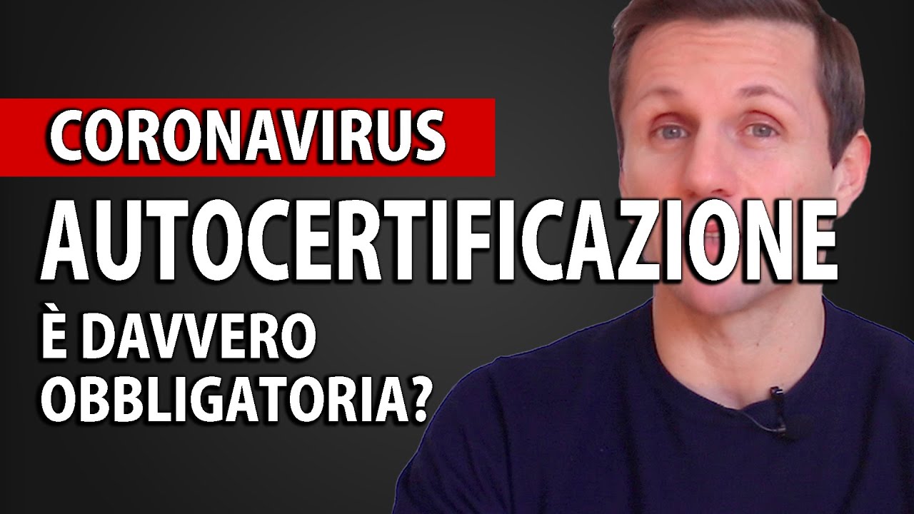 Autocertificazione: &egrave; davvero obbligatoria? | avv. Angelo Greco