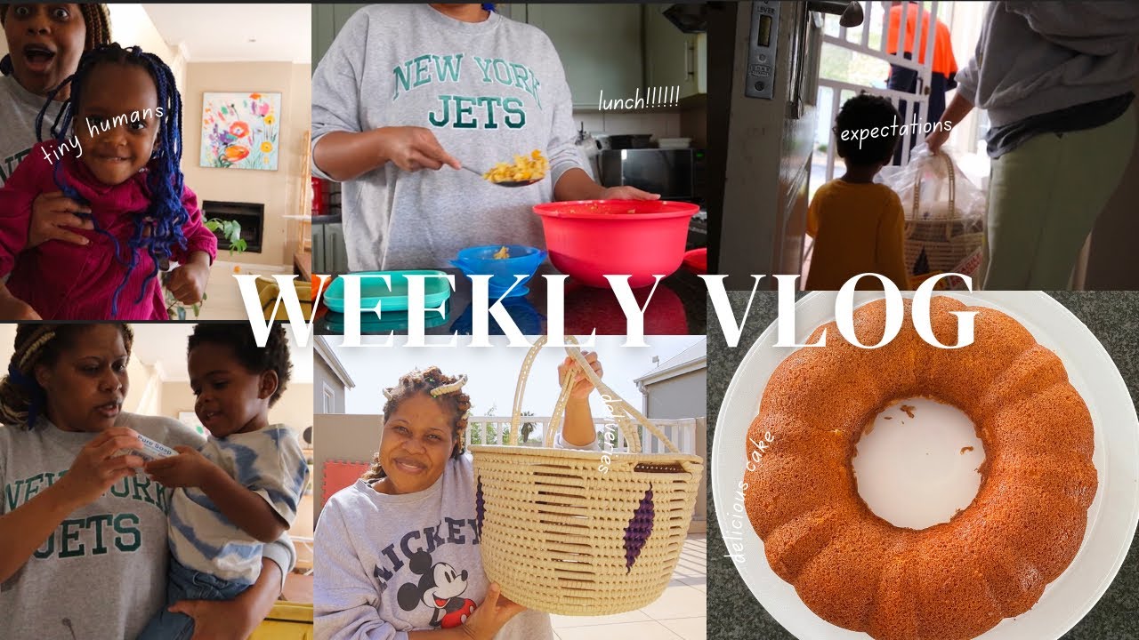 Weekly vlog: Diary of a South African Stay at home mom of 4