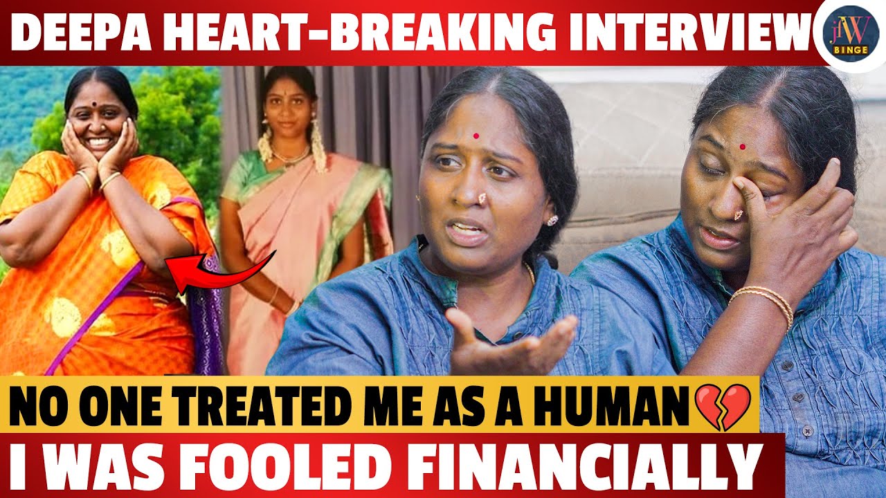 I was cheated for money and stood on the road with nothing🥲💔Deepa Akka's Tearful Life Journey