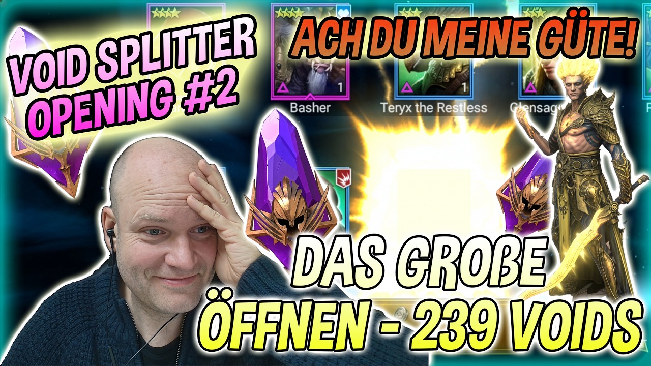 Raid | Void Splitter Opening - x2 Chance - x10 Solanar - 239 Splitter