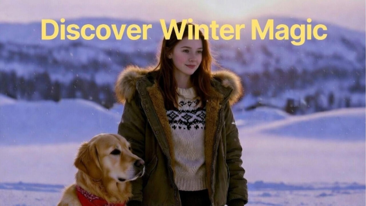 Cozy Winter Survival in Lapland with My Golden Ret