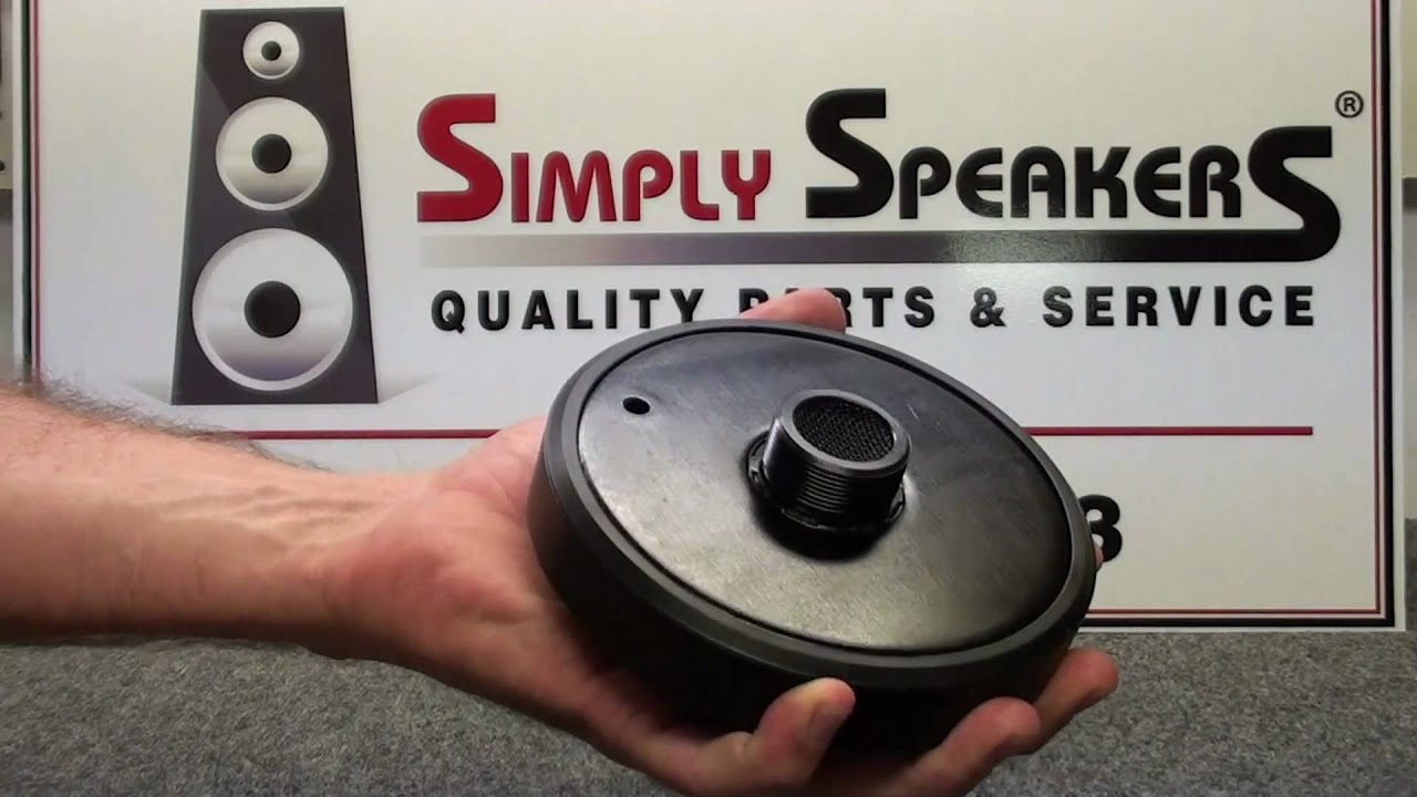 Speaker Repair Yamaha, Eminence Horn Driver Diaphragm Replacement by Simply Speakers
