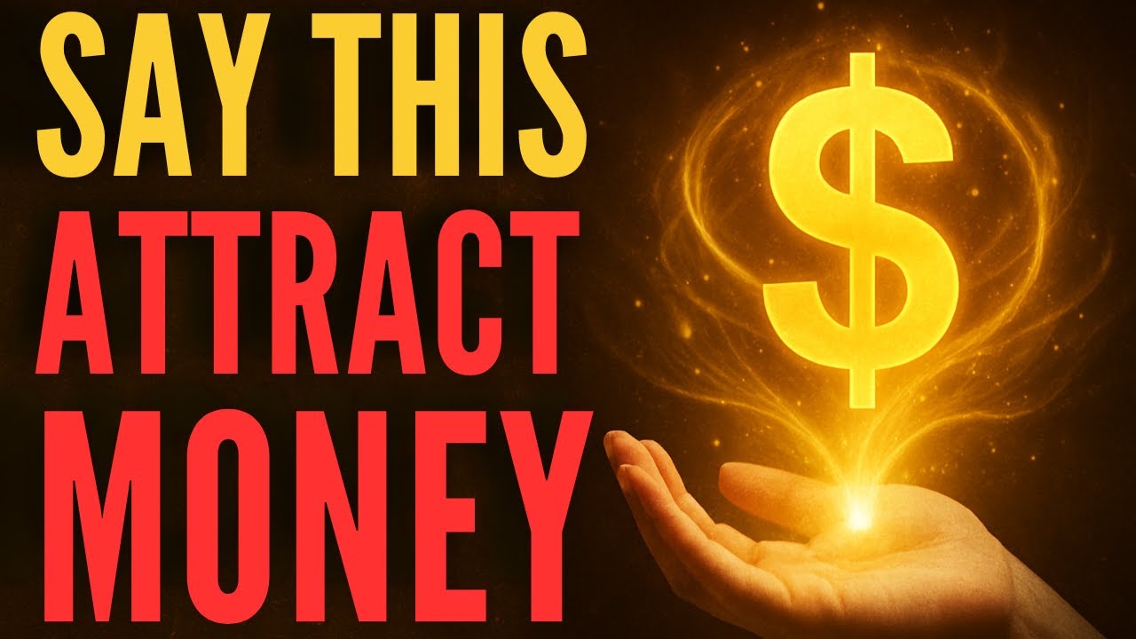 7 MAGIC WORDS to ATTRACT MONEY, Wealth & SUCCESS Daily | Law of Attraction #lawofattraction #money