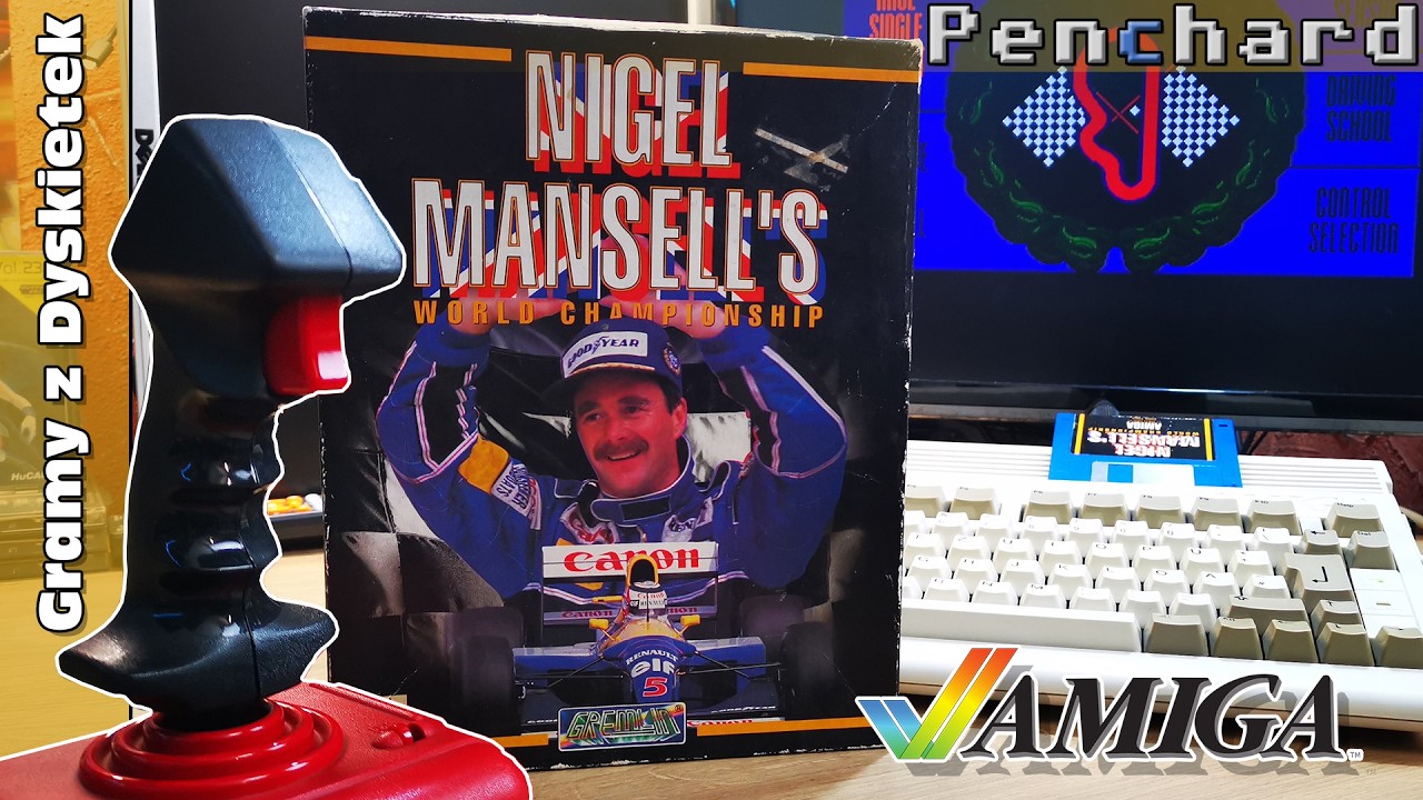 Gramy z Dyskietek (Amiga 600) - Nigel Mansell`s World Championship