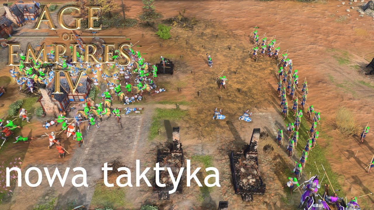 Age of Empires IV rankedy drużynowe - nowa taktyka