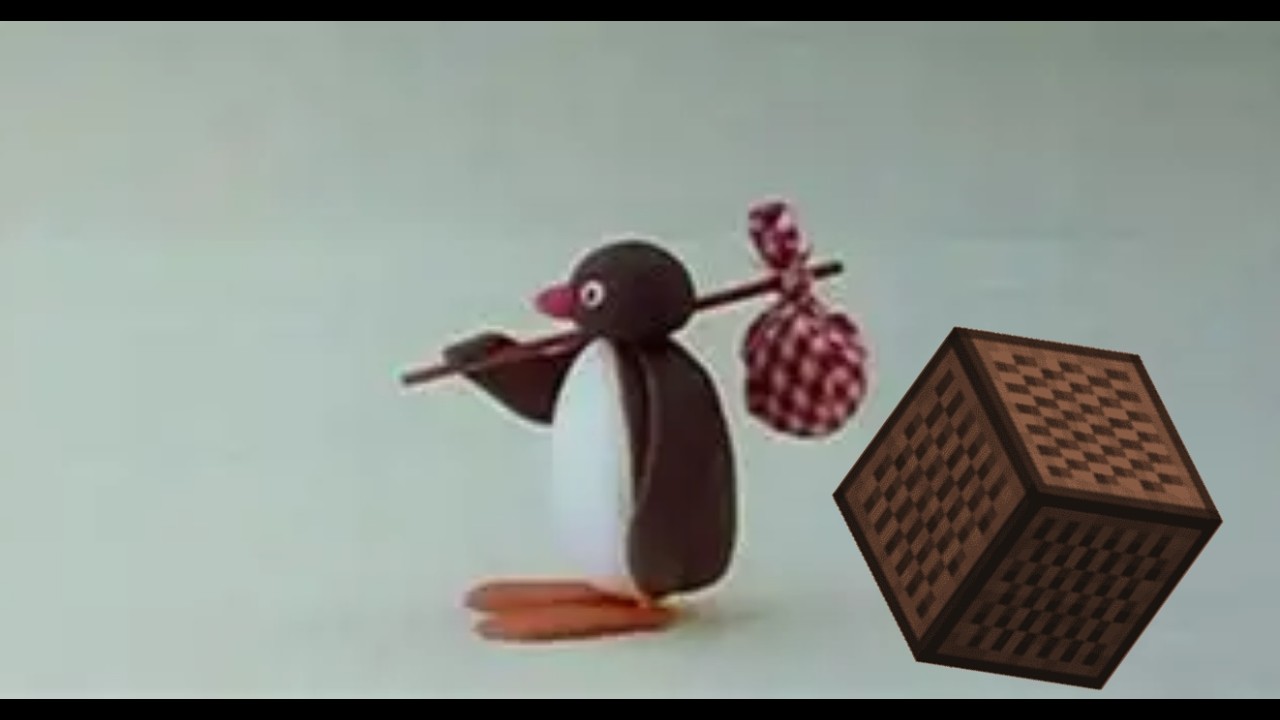 Майнкрафт Анимация: Пингу (Noot Noot) интро в виде Майнкрафте!