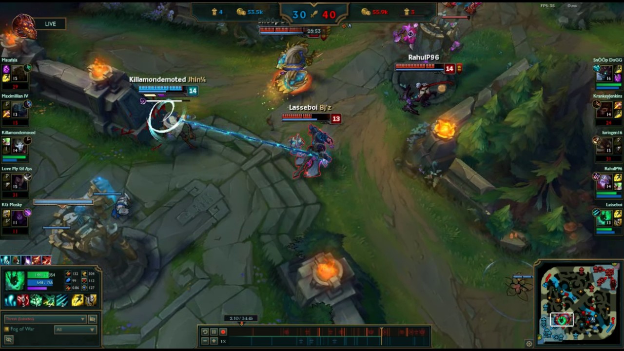 INSANE THRESH HOOK PREDICTION (VERY HIGH ELO)