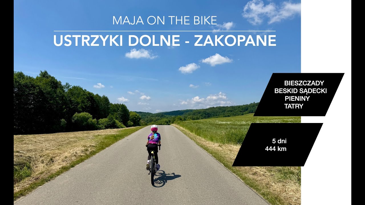 Rowerem z Bieszczad do Tatr - tam gdzie góry zmieniają charakter | Wyprawa z dziećmi | 13-18.06.2025