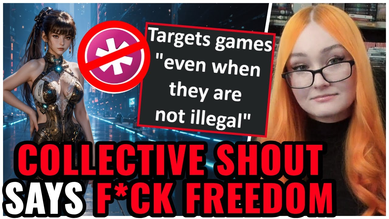 Collective Shout Says F*CK Freedom, They Want ANY Games They Dislike BANNED In Unhinged Interview