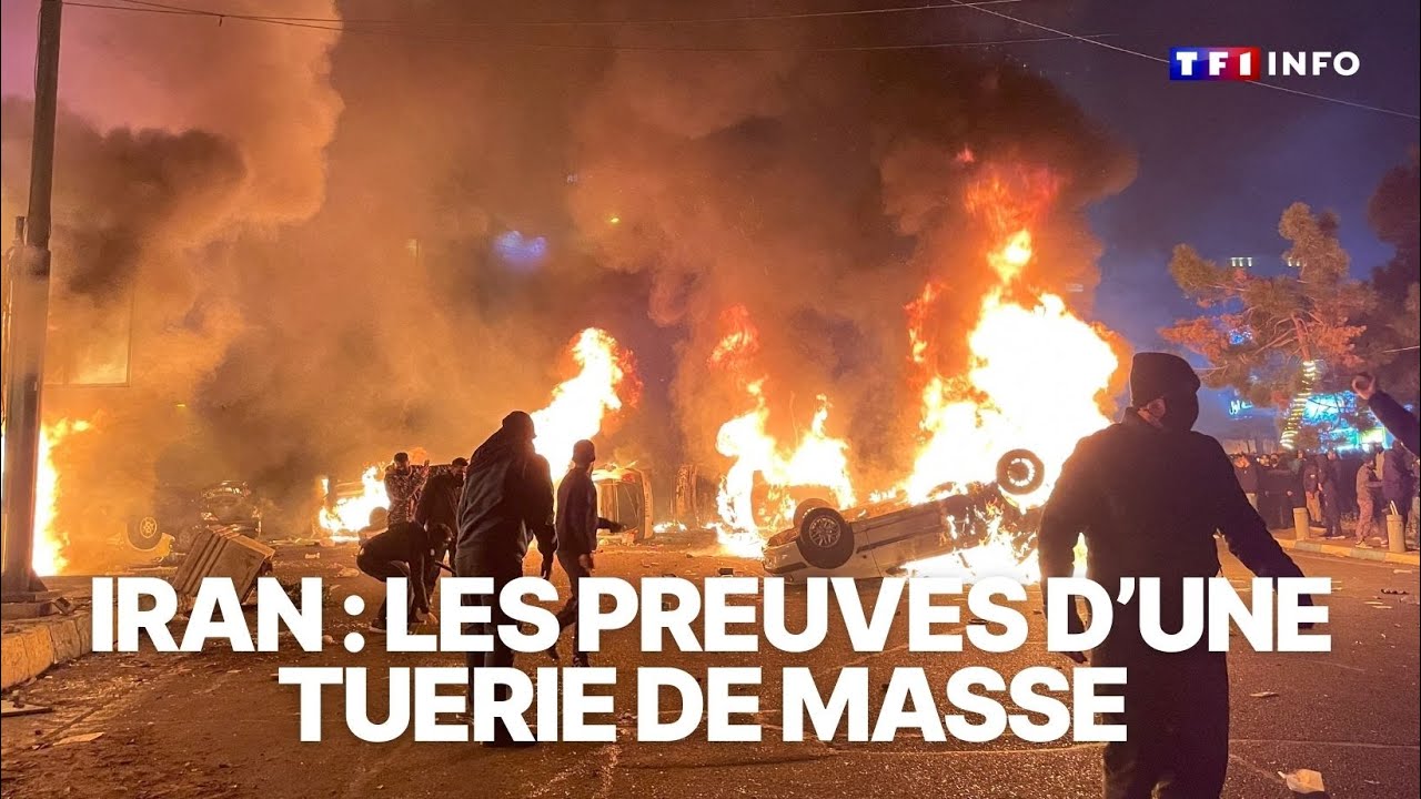 Iran : les preuves d'une tu*rie de masse｜TF1 INFO