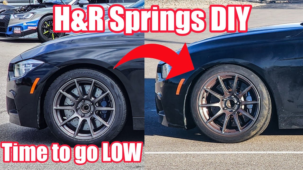 Я наконец-то опустил свой 340i! — H&R Sport Spring DIY