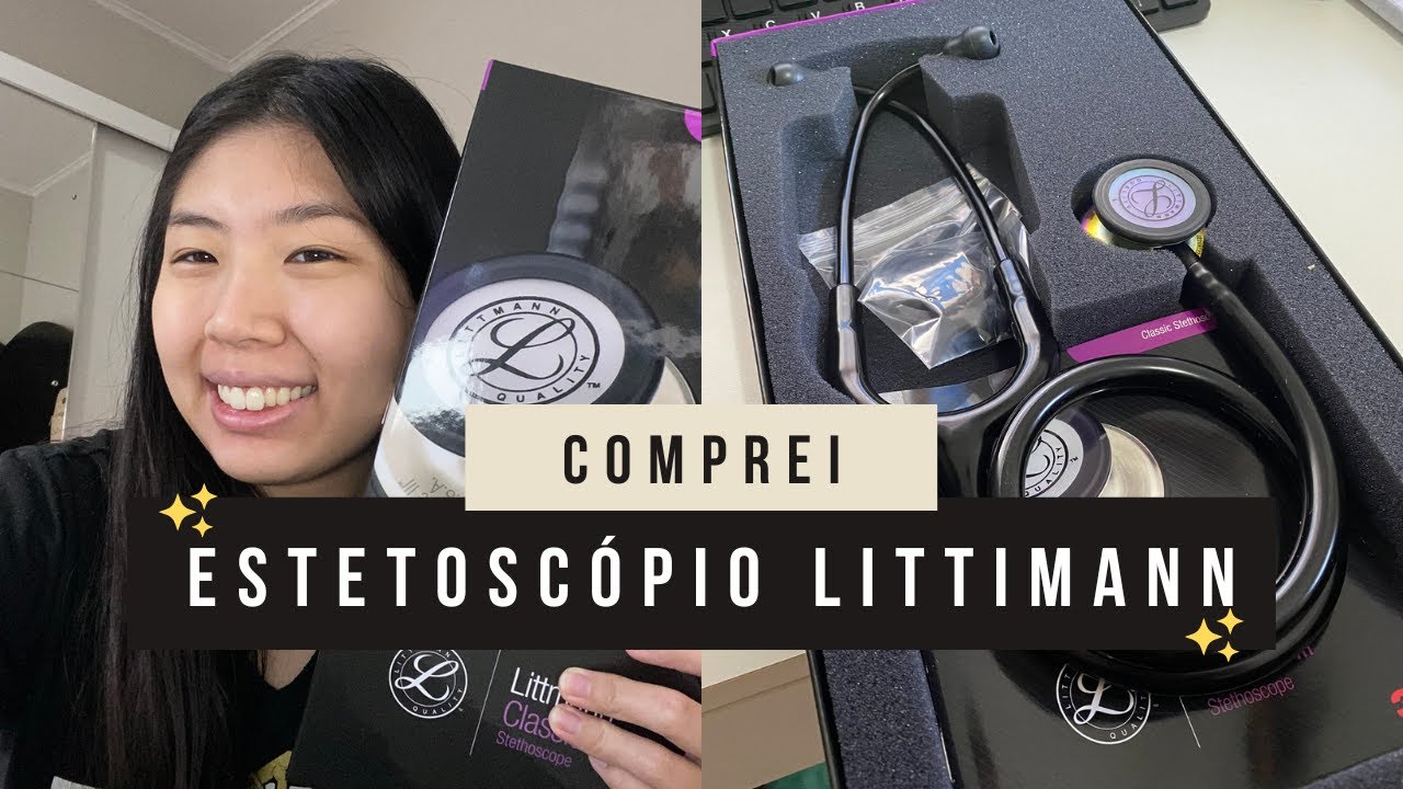 ESTETOSCÓPIO LITTMANN CLASSIC III RANBOW - UTILIDADES CLÍNICAS- VLOGÃO DA LELÊ | Hi Lelê