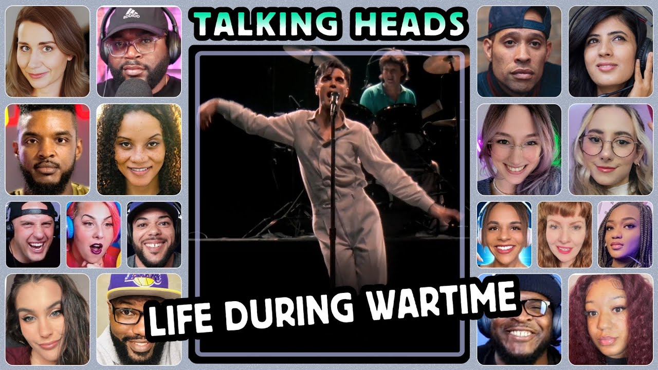 Talking Heads - Life During Wartime (live)  Reaction Compilation