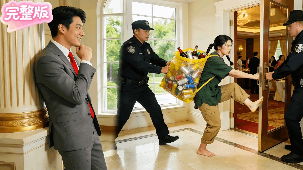 撿塑料瓶被趕出宴會，財迷村丫頭在門外大罵總裁！所有人都覺得她死定了，不料他卻對她的可愛一見鐘情！從此將她捧在心頭寵愛！#热门短剧 #drama #chinesedrama #先婚后爱