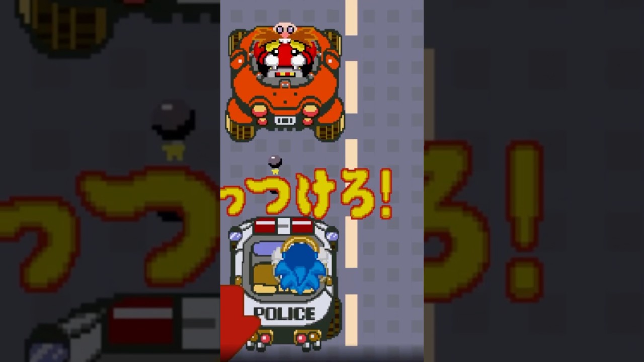 Officer Sonic on a mission! 