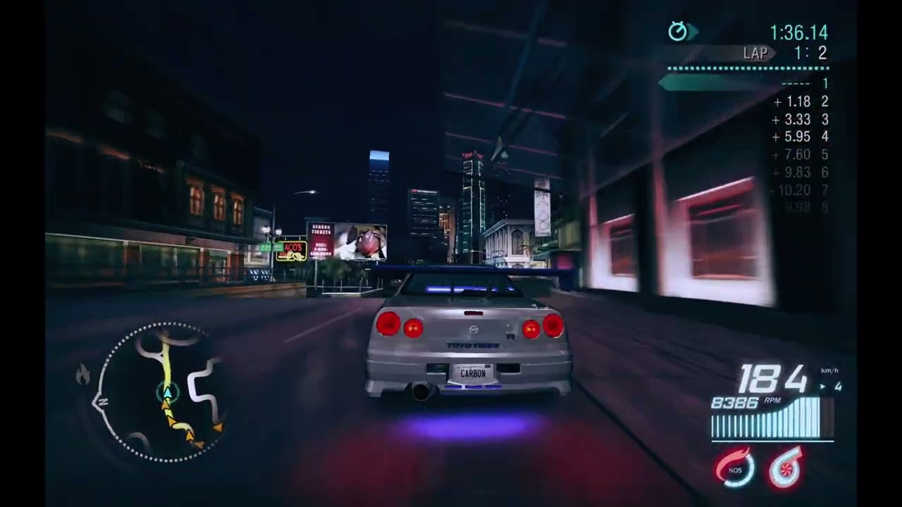 R34 Skyline Sound (NFS Carbon Redux)