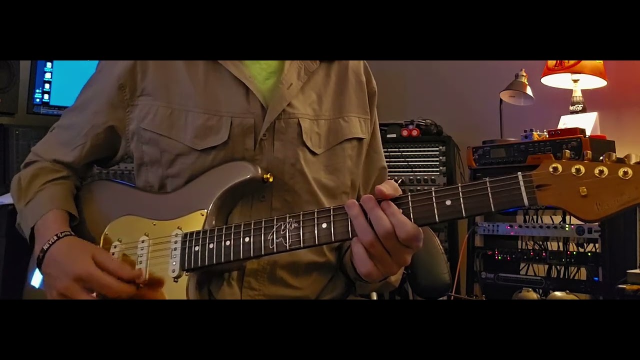 Magneto Eric Gales RD-3 strat,testing the pickups  #magnetoguitars #ericgalesguitar #guitardemo