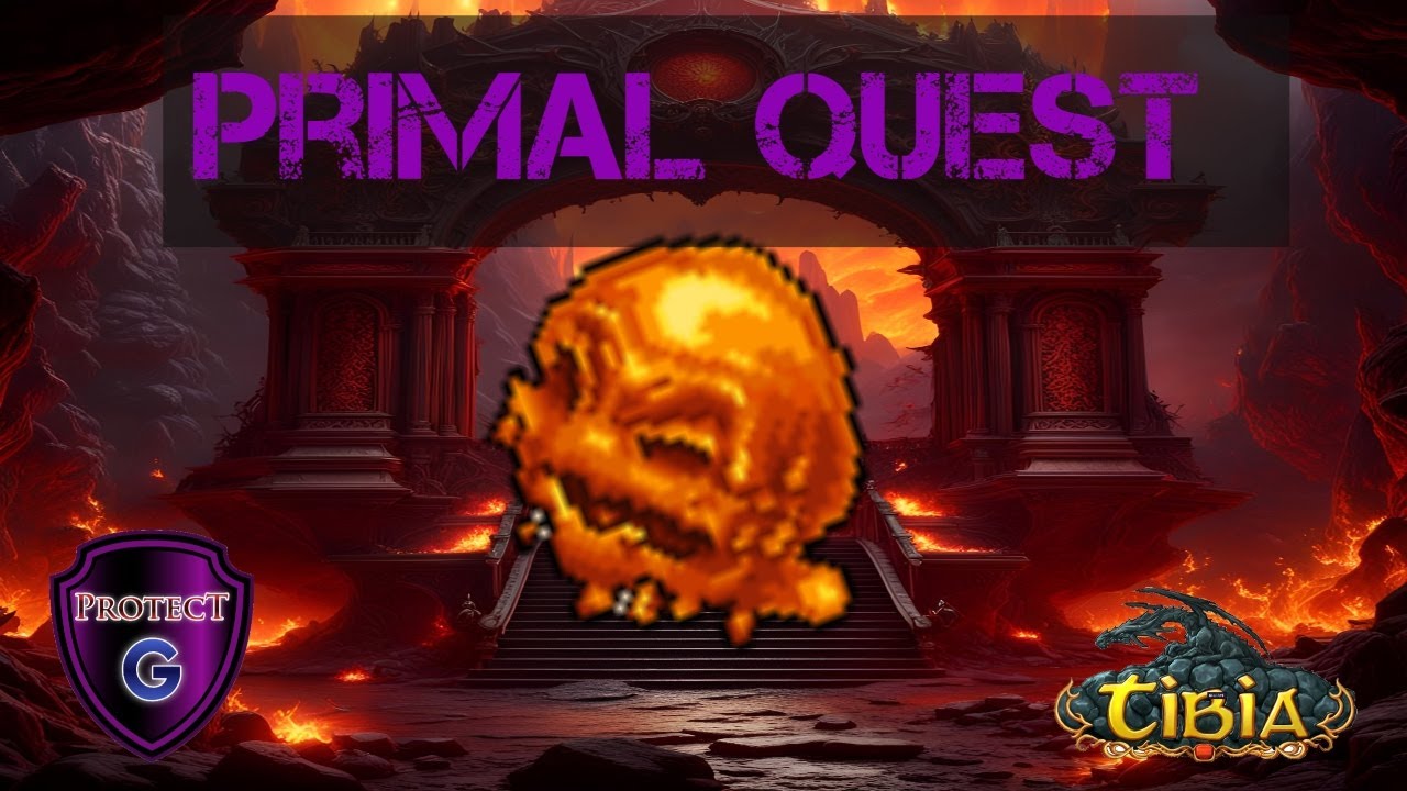 Tibia Quest - (Primal Ordeal Quest) - Acceso a Magma bubble (2/3)