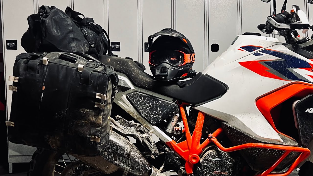 KRIEGA OS LUGGAGE ON A KTM 1290 SUPER ADVENTURE