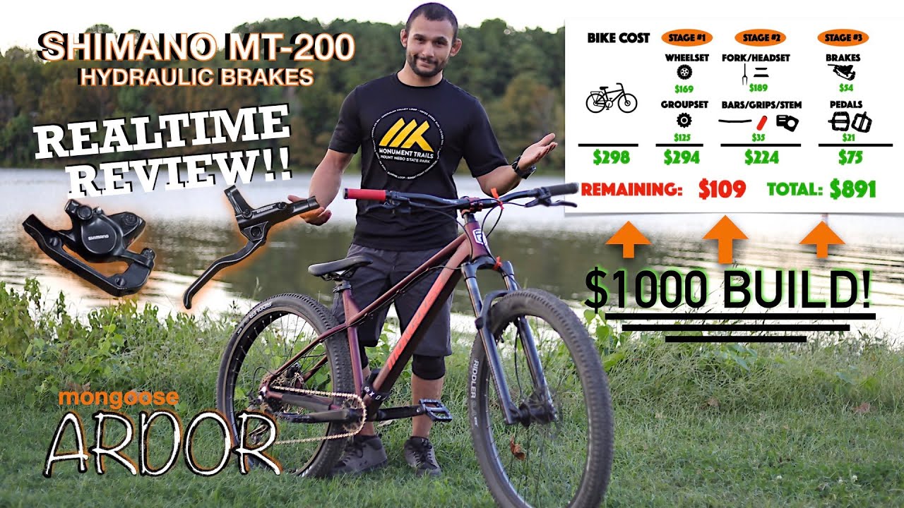 Mongoose Ardor Stage#3 Shimano MT-200 Realtime Review + MAILTIME!