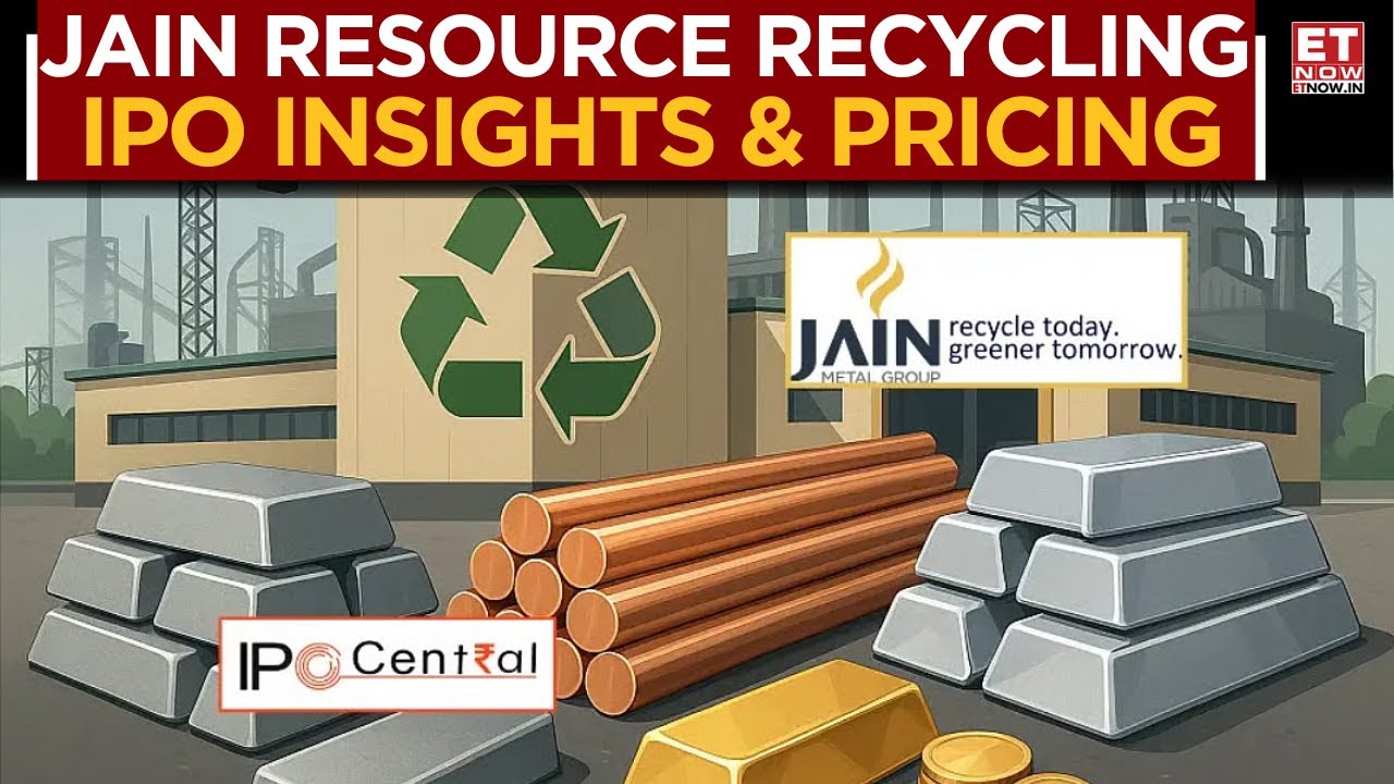 Jain Resource Recycling IPO Eyes ₹1,250 Cr Issue; Price Band For ₹220-232 Per Share | IPO Central