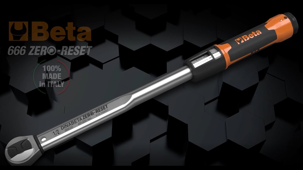 Beta 666 Zero-Reset - Chiave dinamometrica//Torque wrench