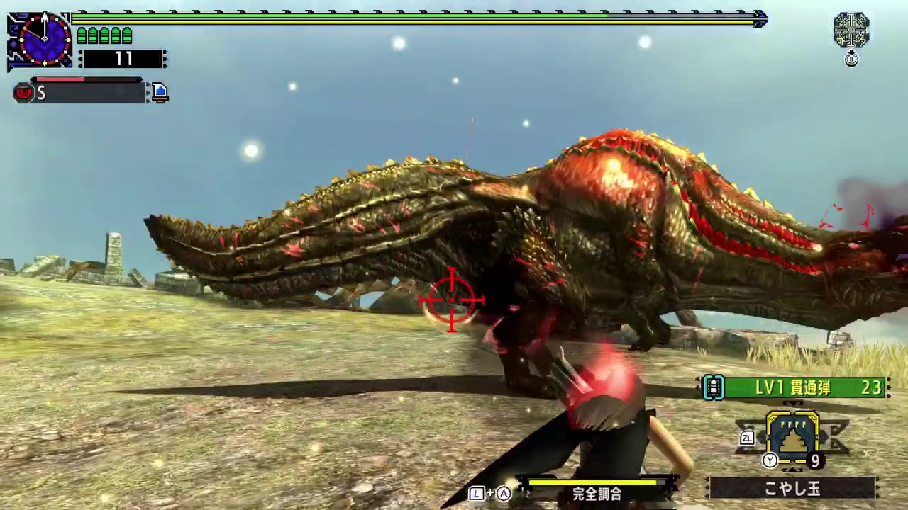 【MHXX/NS】G4 遺群嶺での攻防 ヘビィ 5'18