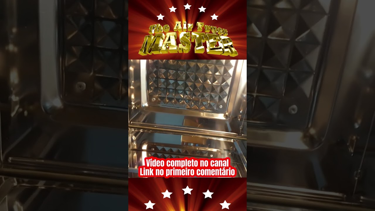 Chegou o Forno Airfryer Mais Moderno e Completo do Brasil Slow Juicer Brasil 04 
