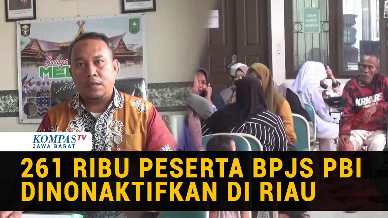 Ratusan Ribu Peserta BPJS PBI di Riau & Puluhan Ribu Peserta di Jambi Dinonaktifkan Sementara