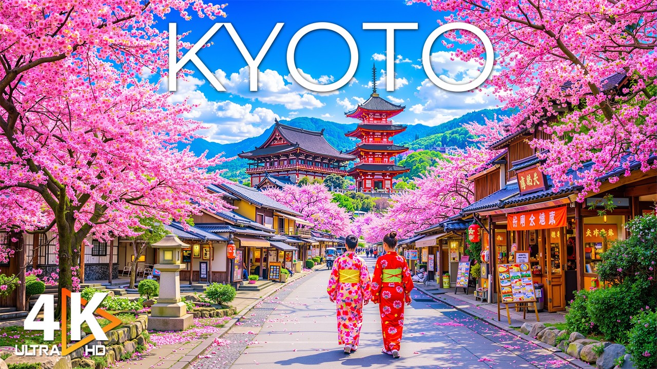 Kyoto, Japan 4K | Ancient Temples, Tranquil Gardens & Timeless Beauty