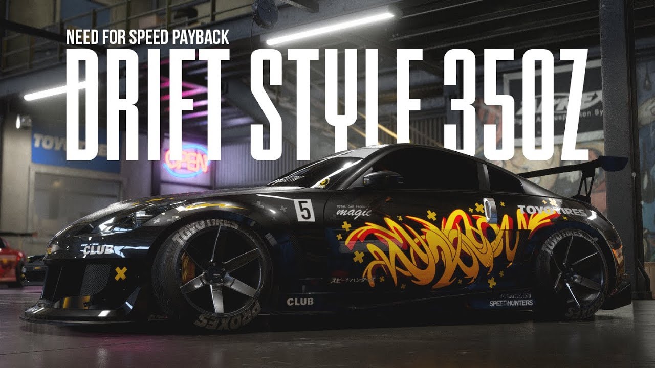 Need for Speed Payback - DRIFT STYLE 350z (WRAP SHOWCASE)
