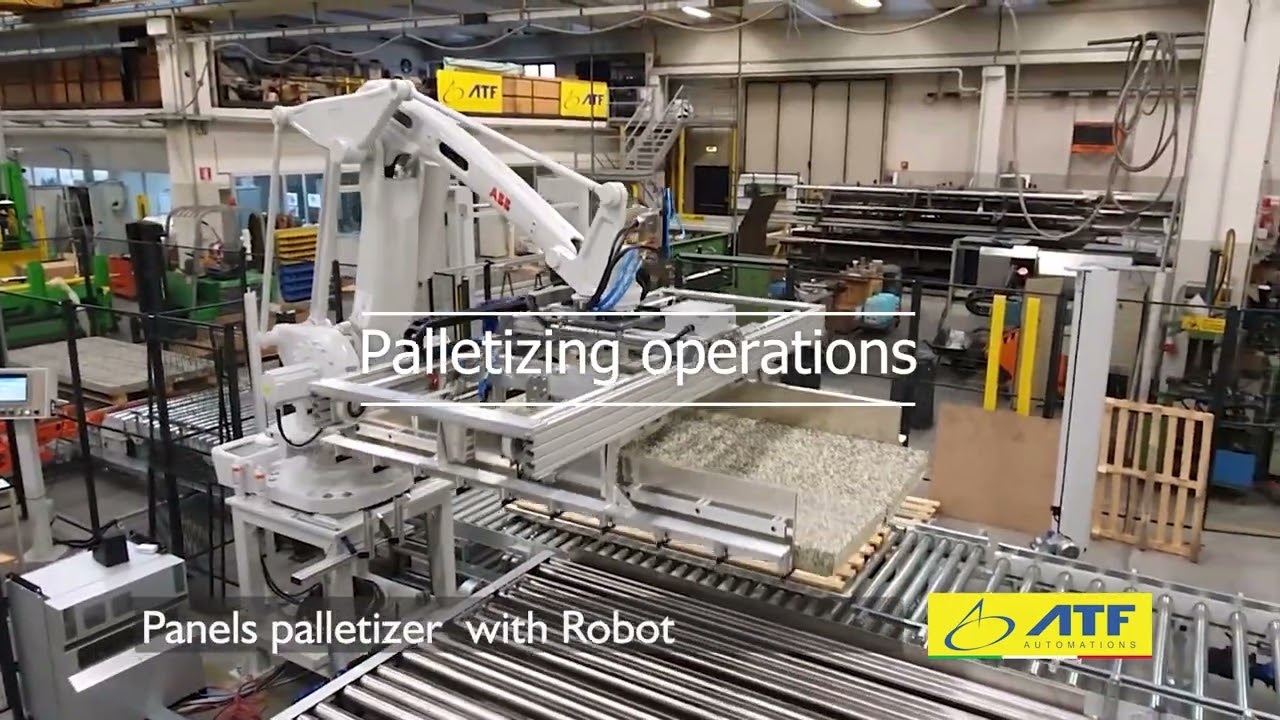 Palletizer for insulating panels