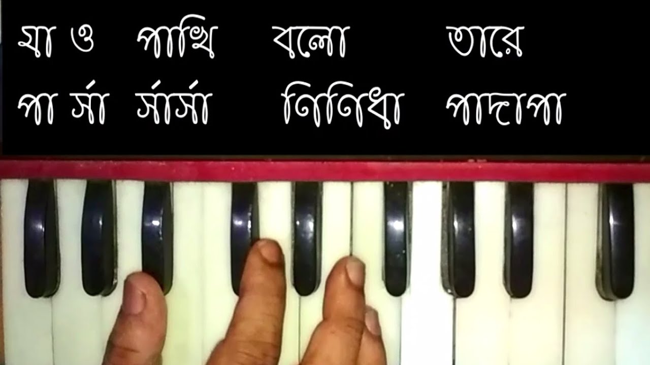 Sonar o Palonker Ghore Harmonium Lesson