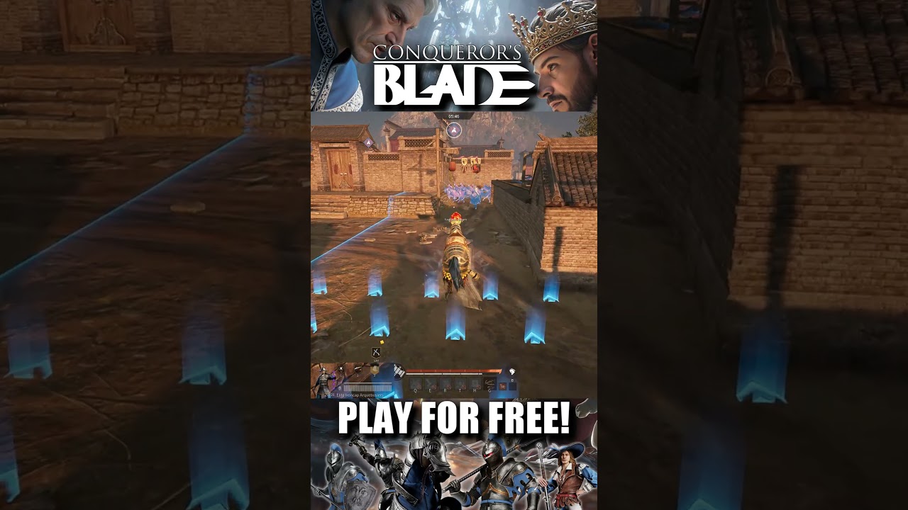 Conqueror's Blade -🔫🔫🔫🔫🔫🔫 PLAY FOR FREE! #Shorts#ConquerorsBlade#CB