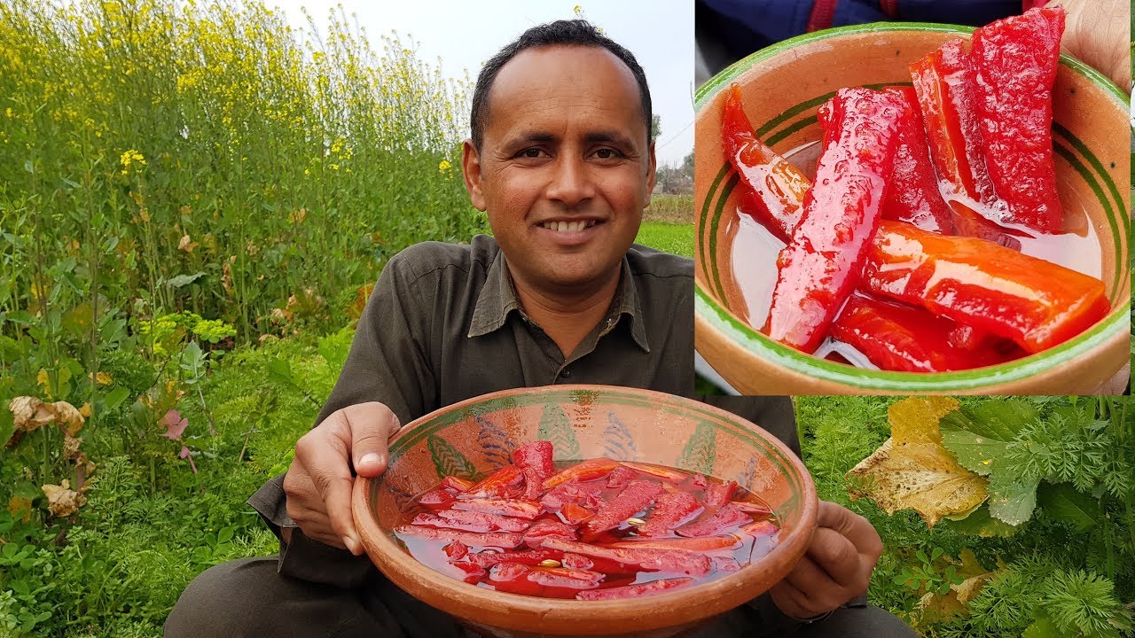 Carrot Murabba Recipe | Gajar Ka Murabba Recipe by Mubashir Saddique | Village Food Secrets