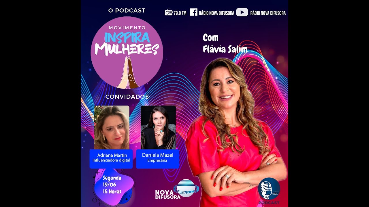 PODCASTMIM 💜🎙️Adriana Martin e Daniela Mazzei  190623