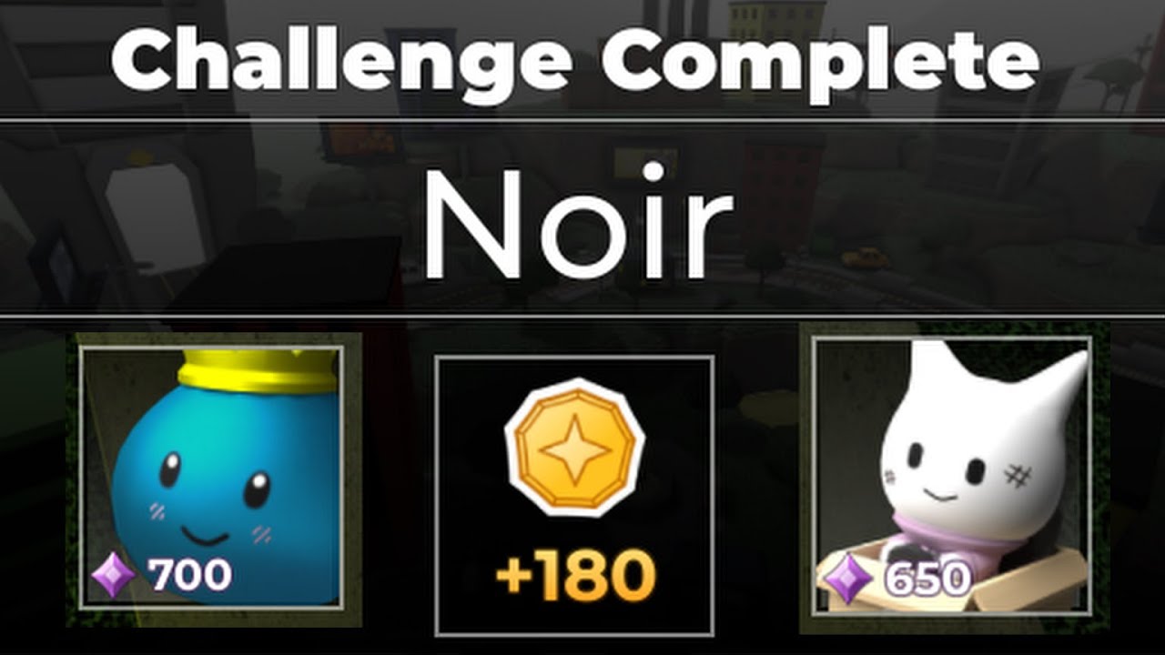 NOIR / Using Kart Kid and Slime King Only / Weekly Challenge in Roblox Tower Heroes