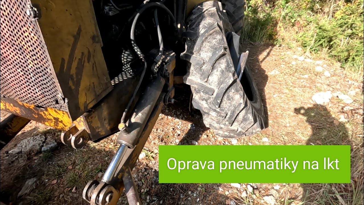 Oprava svlečené pneu na lkt @jpforest8882