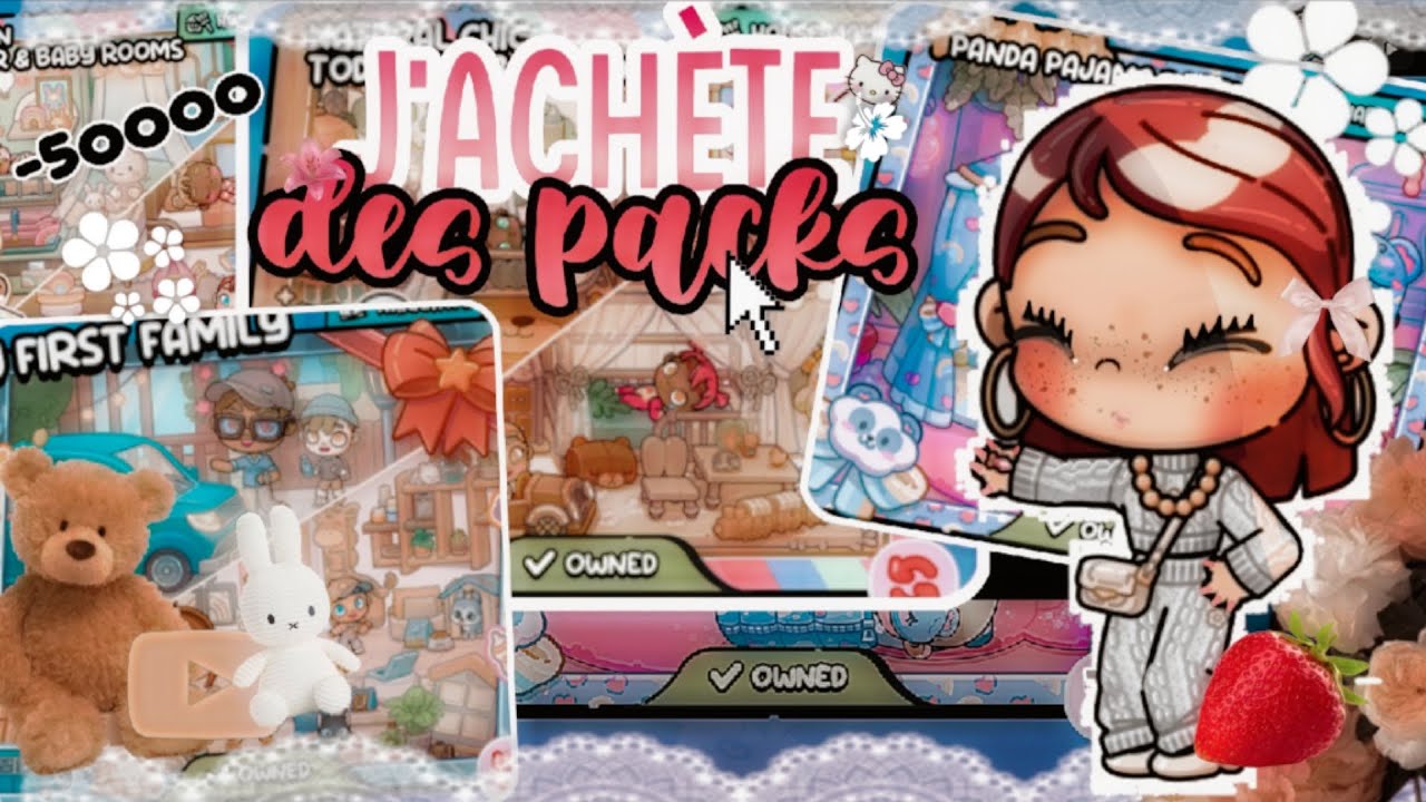 ||J'ACHÈTE DES PACKS🎀🌺|| LIKE AYA💋|| AVATAR WORLD🌍||AVEC VOIX 🔊