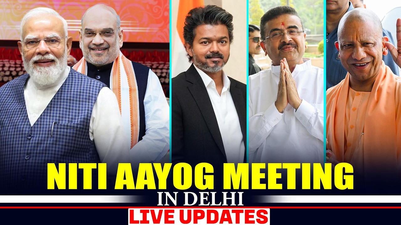 WATCH: State CMs to Attend Crucial NITI Aayog Governing Council Meeting | PM Modi
