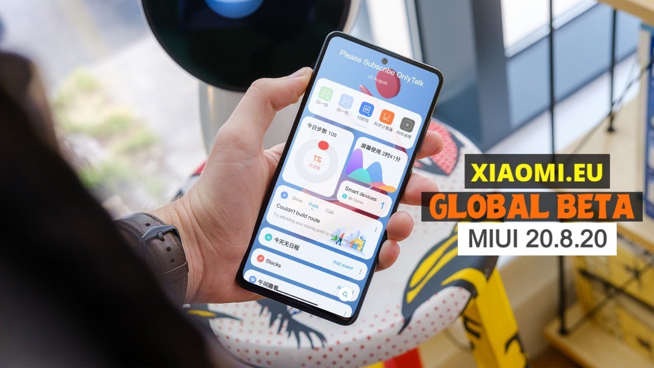 MIUI 12 Global Beta Update 20.8.20 | New Features Added Fingering Print On Display Animation