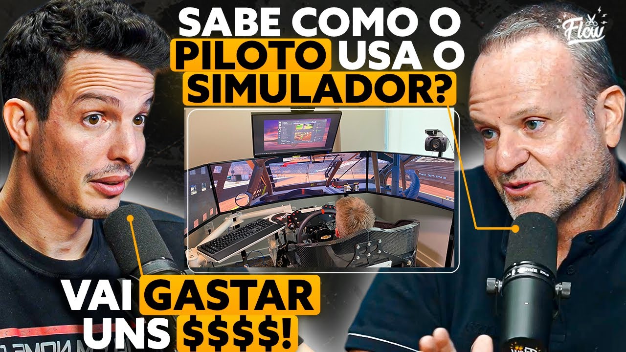 IMPRESSIONANTE: OS SIMULADORES de CARROS e CORRIDAS!