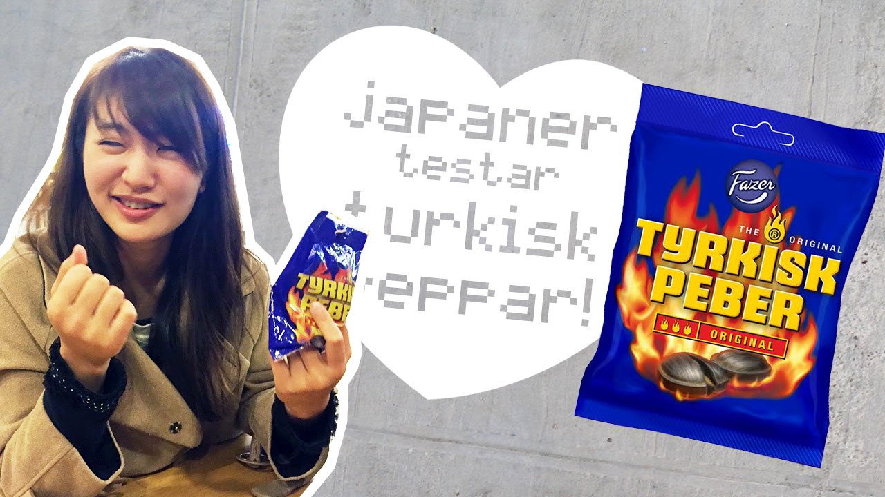 japaner testar TURKISK PEPPAR 🔥 世界一まずい飴