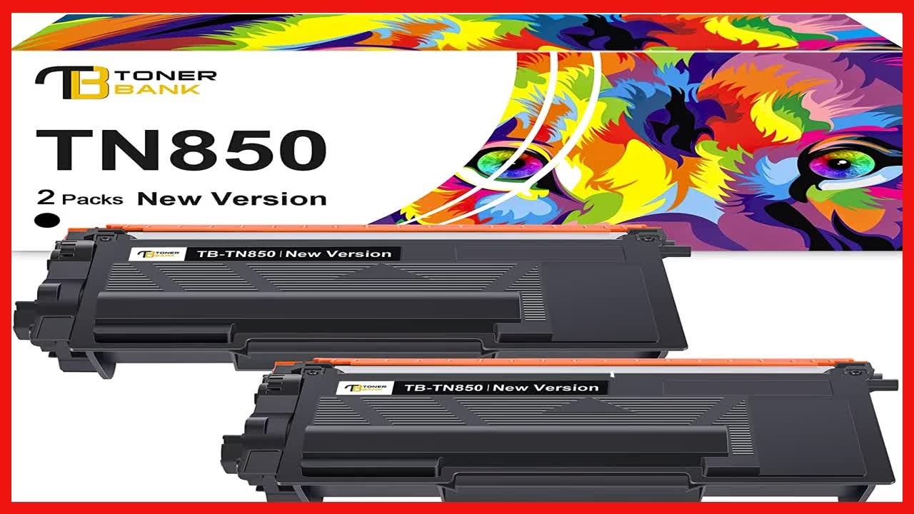 Brother TN850 Toner Cartridge Replacement – High Yield, Quality Prints, and Great Value